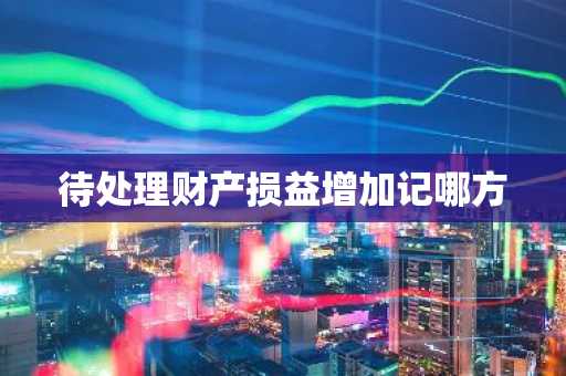 待处理财产损益增加记哪方