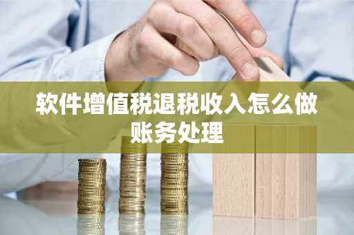 软件增值税退税收入怎么做账务处理