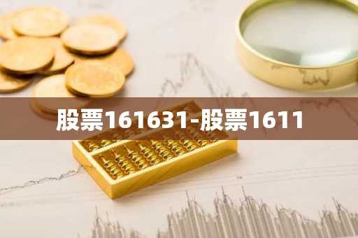 股票161631-股票1611