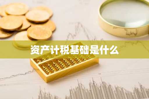 资产计税基础是什么