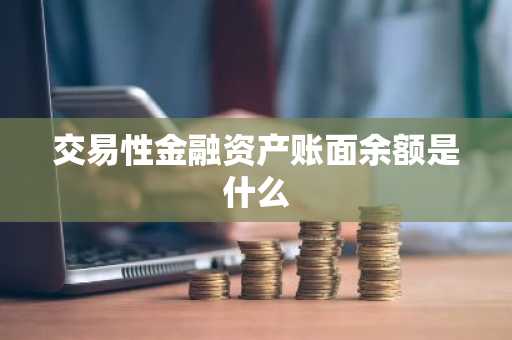 交易性金融资产账面余额是什么