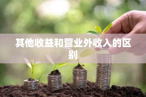 其他收益和营业外收入的区别