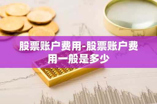 股票账户费用-股票账户费用一般是多少