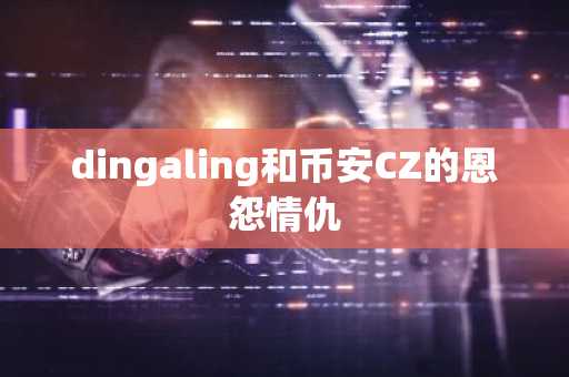 dingaling和币安CZ的恩怨情仇