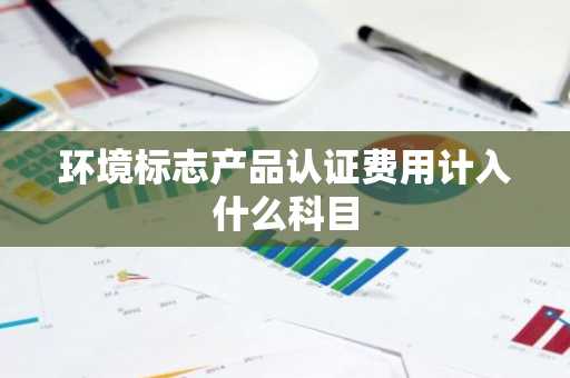 环境标志产品认证费用计入什么科目
