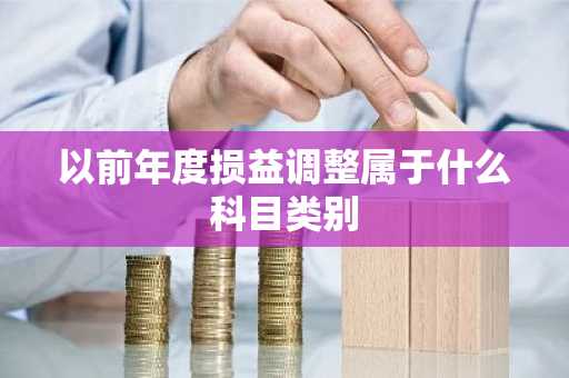 以前年度损益调整属于什么科目类别