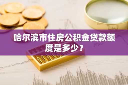 哈尔滨市住房公积金贷款额度是多少？