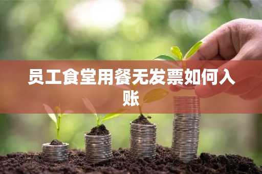 员工食堂用餐无发票如何入账