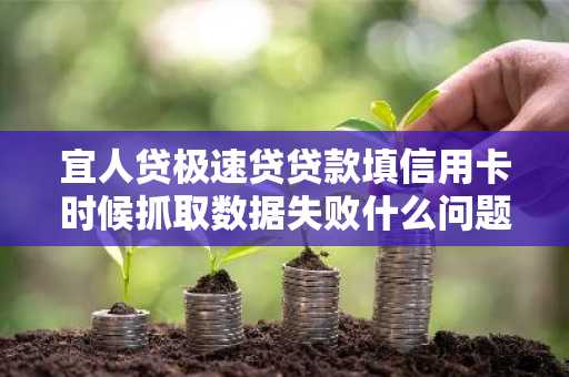 宜人贷极速贷贷款填信用卡时候抓取数据失败什么问题，极速贷的申请流程是什么？