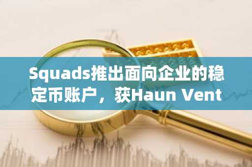 Squads推出面向企业的稳定币账户，获Haun Ventures战略投资