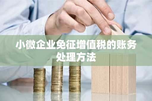 小微企业免征增值税的账务处理方法