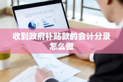 收到政府补贴款的会计分录怎么做