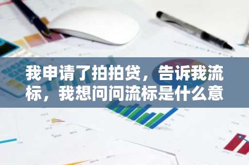 我申请了拍拍贷，告诉我流标，我想问问流标是什么意思？