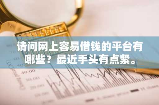 请问网上容易借钱的平台有哪些？最近手头有点紧。