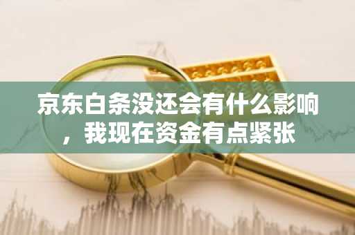 京东白条没还会有什么影响，我现在资金有点紧张