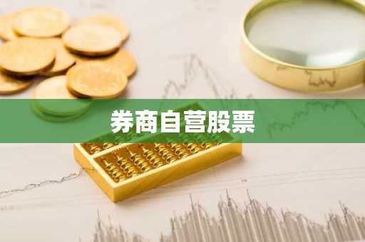 券商自营股票