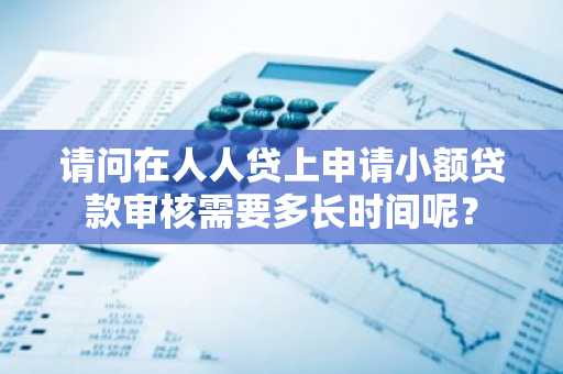 请问在人人贷上申请小额贷款审核需要多长时间呢？