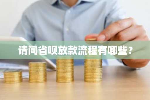 请问省呗放款流程有哪些？