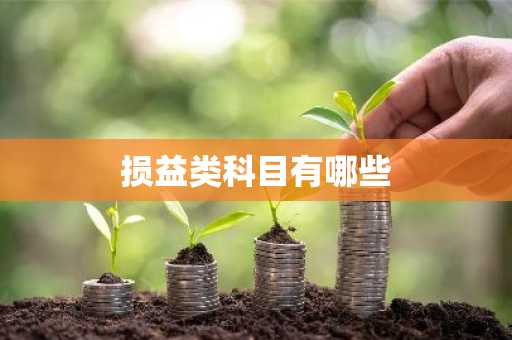 损益类科目有哪些