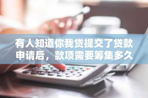 有人知道你我贷提交了贷款申请后，款项需要筹集多久呢？