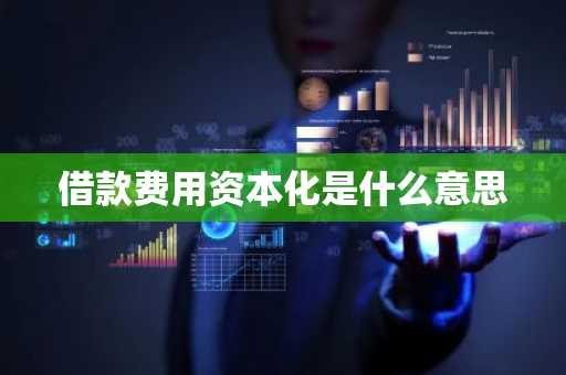 借款费用资本化是什么意思