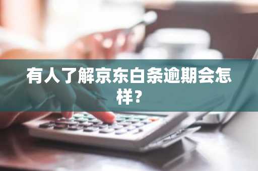 有人了解京东白条逾期会怎样？