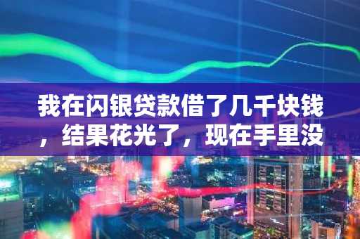 我在闪银贷款借了几千块钱，结果花光了，现在手里没钱可以还，我想知道不还有什么后果？