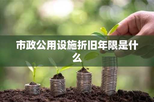 市政公用设施折旧年限是什么