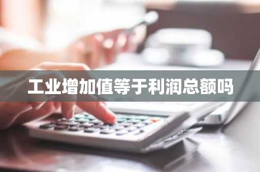 工业增加值等于利润总额吗