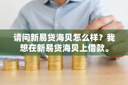 请问新易贷海贝怎么样？我想在新易贷海贝上借款。