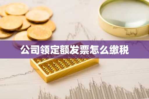 公司领定额发票怎么缴税