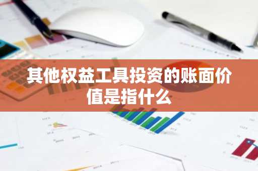 其他权益工具投资的账面价值是指什么