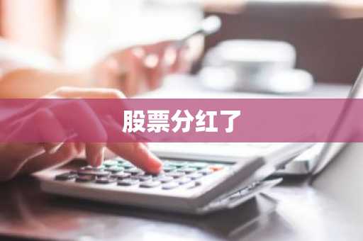 股票分红了