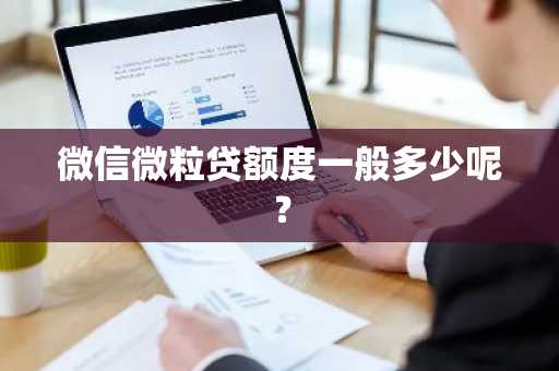 微信微粒贷额度一般多少呢？
