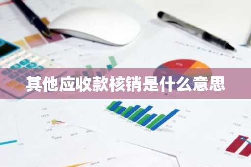 其他应收款核销是什么意思