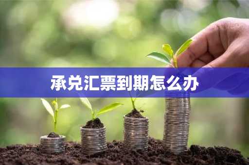 承兑汇票到期怎么办