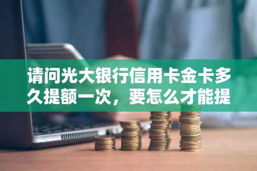 请问光大银行信用卡金卡多久提额一次，要怎么才能提额？