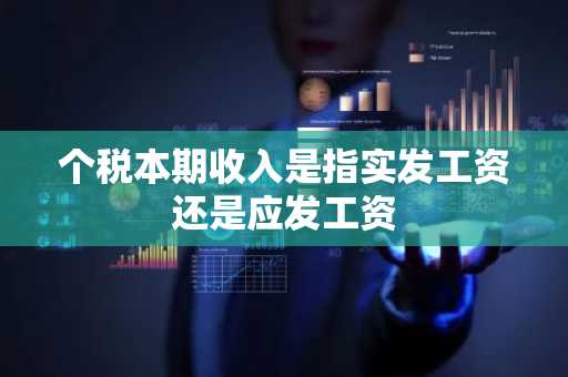 个税本期收入是指实发工资还是应发工资