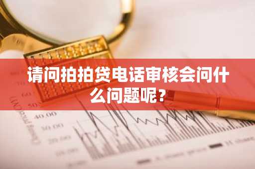 请问拍拍贷电话审核会问什么问题呢？