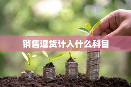 销售退货计入什么科目