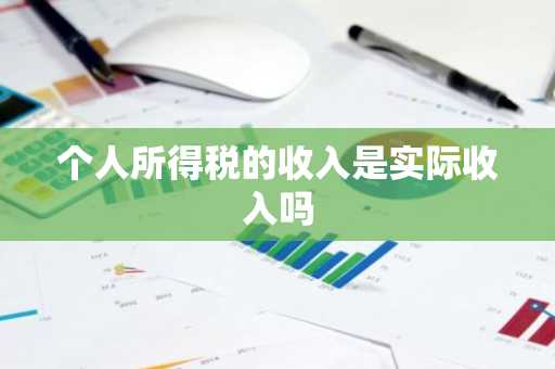 个人所得税的收入是实际收入吗