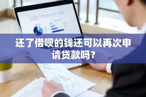 还了借呗的钱还可以再次申请贷款吗？