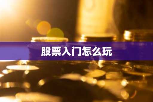 股票入门怎么玩