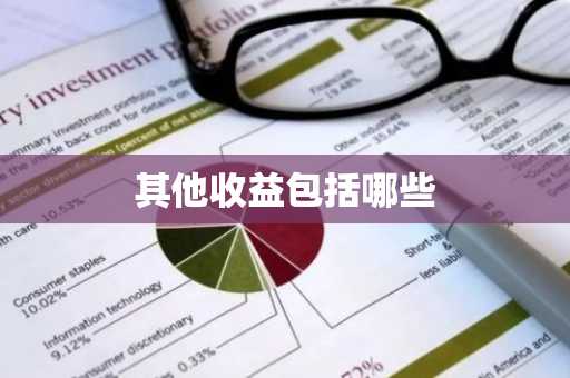 其他收益包括哪些