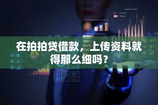 在拍拍贷借款，上传资料就得那么细吗？