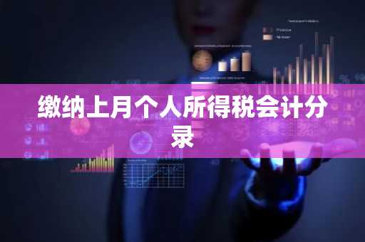 缴纳上月个人所得税会计分录