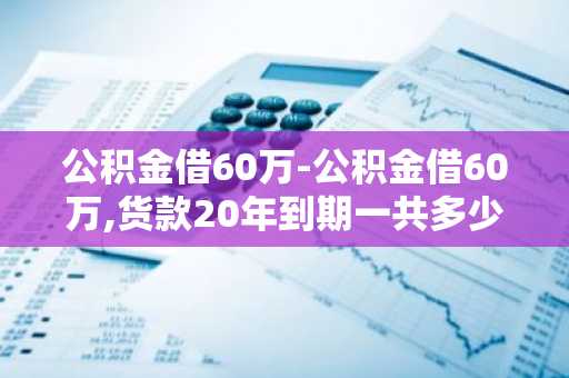 公积金借60万-公积金借60万,货款20年到期一共多少