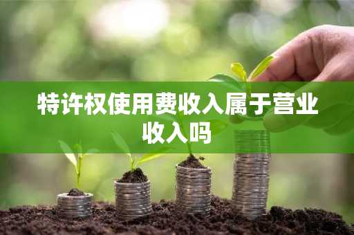 特许权使用费收入属于营业收入吗