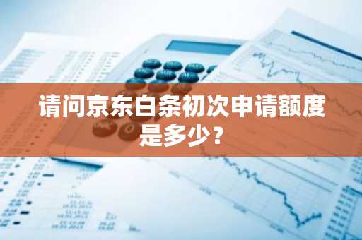 请问京东白条初次申请额度是多少？
