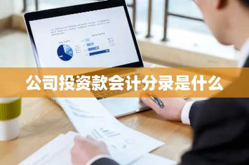 公司投资款会计分录是什么
